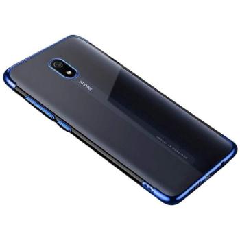Clear Color Gel tok TPU galvanizált keret telefontok Xiaomi redmi 8A kék telefontok kép