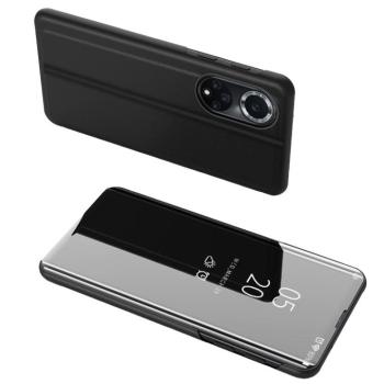 Clear View Case tok Huawei nova 9 flip tok fekete kép