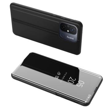Clear View Case XIAOMI Redmi 11A / Poco C55 / Redmi 12C flipes tok fekete kép
