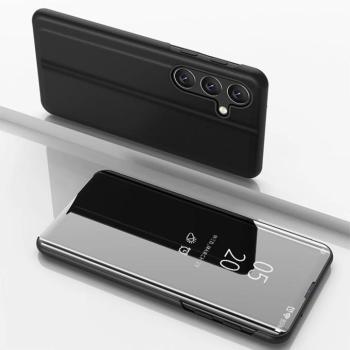 Clear View kinyitható tok Samsung Galaxy S25 - fekete kép