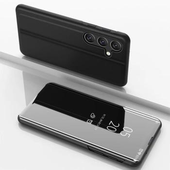 Clear View kinyitható tok Samsung Galaxy S25 Plus - fekete kép