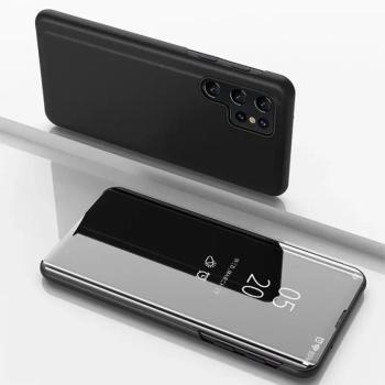 Clear View könyvtok Samsung Galaxy A56 - fekete kép