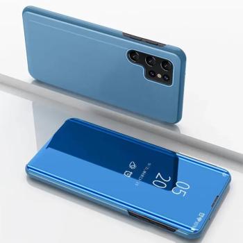Clear View könyvtok Samsung Galaxy A56 - kék kép