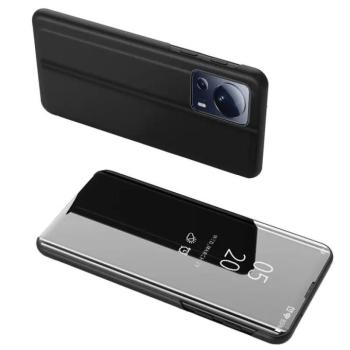 Clear View könyvtok Xiaomi 13 Lite - fekete kép