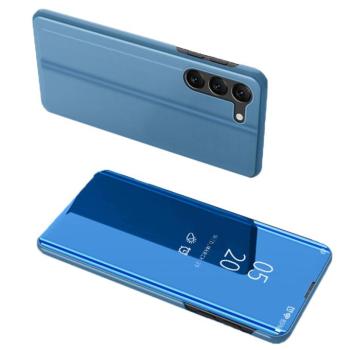 Clear View tok Samsung Galaxy S23+ flip cover kék kép