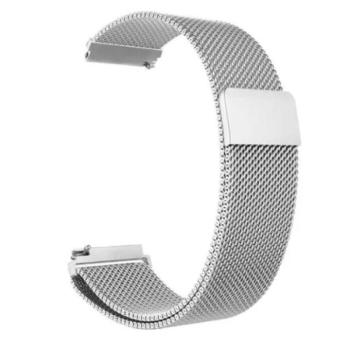 Colmi okosóra szíj, fém, mágneses, ezüst, 22mm, Milan Magnetic Strap kép