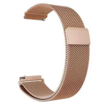 Colmi okosóra szíj, fém, mágneses, rose gold, 22mm, Milan Magnetic Strap kép