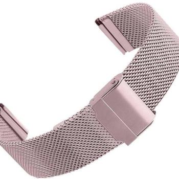 Colmi okosóra szíj, fém, rózsaszín, 20mm, Milan Buckle Strap kép