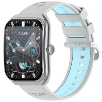 Colmi P86 okosóra AMOLED kijelzővel, pulzusméréssel, 1ATM vizállóssággal, ezüst kép