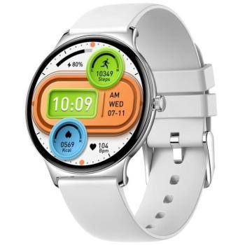 Colmi V89 okosóra AMOLED kijelzővel, pulzusméréssel, véroxigénméréssel, ezüst kép