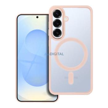 COLOR EDGE MAG COVER MagSafe-kompatibilis tok Samsung Galaxy S25 - rózsaszín kép