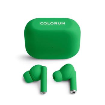 COLORUM CTWS-04 TWS Bluetooth fülhallgató - zöld kép