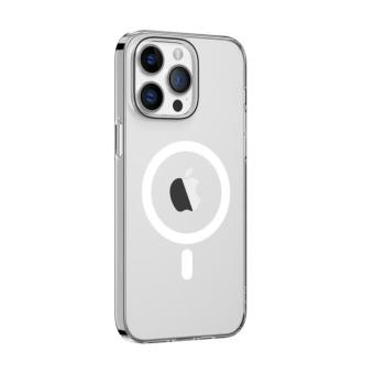 Comma Hard Jacket MagSafe-kompatibilis tok iPhone 15 Plus - átlátszó kép