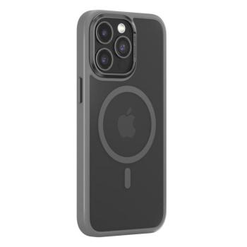 Comma Joy Elegant MagSafe-kompatibilis tok iPhone 15 Plus - szürke kép