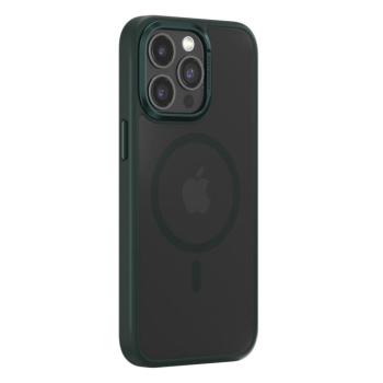 Comma Joy Elegant MagSafe-kompatibilis tok iPhone 15 - sötétzöld kép
