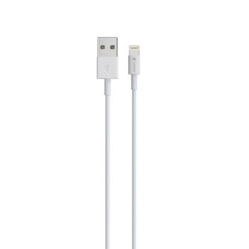 Comma Jub MFi USB-A - Lightning kábel 2.4A 1m - fehér kép