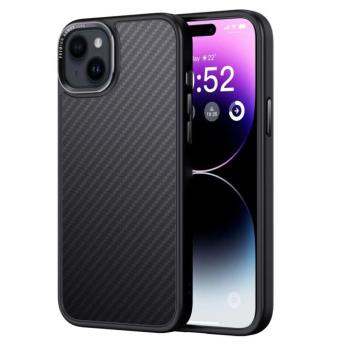 Comma Kevlar MagSafe-kompatibilis tok iPhone 15 Plus - fekete kép