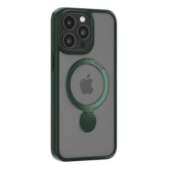 Comma Shark MagSafe-kompatibilis tok iPhone 15 Plus - sötétzöld kép