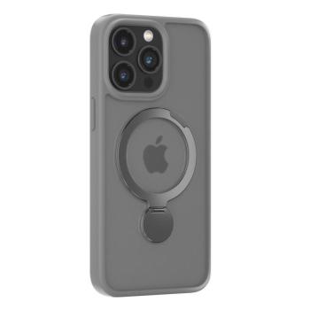Comma Shark MagSafe-kompatibilis tok iPhone 15 Plus - szürke kép