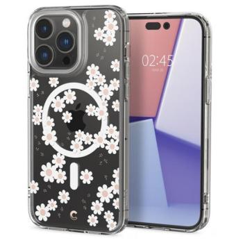 Cyrill by Spigen Apple iPhone 14 Pro Cecile MagSafe tok, White Daisy kép