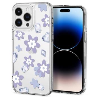 Cyrill by Spigen Apple iPhone 14 Pro tok, Cecile Crystal Garden kép