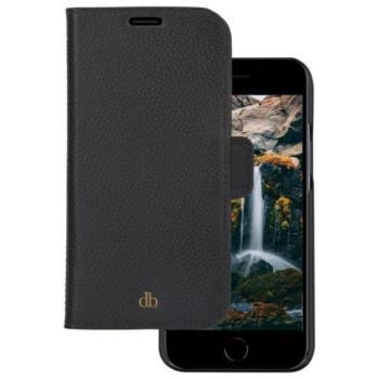 dbramante1928 New York kinyitható tok iPhone 7/8/SE 2020/SE 2022 - fekete kép