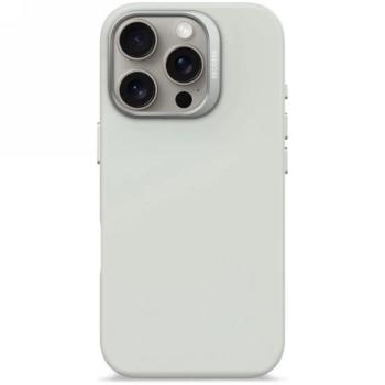 Decoded AntiMicrobial Silicone Backcover MagSafe-kompatibilis tok iPhone 16 Pro - szürke kép