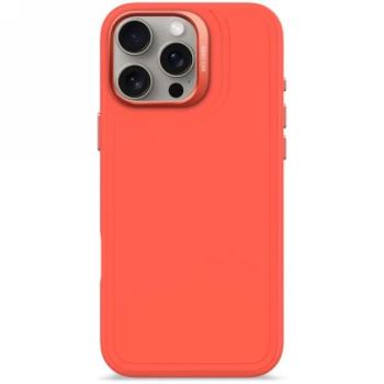 Decoded AntiMicrobial Silicone Stacks Backcover MagSafe-kompatibilis tok iPhone 16 Pro Max - narancssárga kép