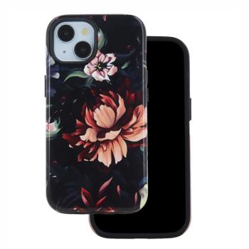 Decor tok iPhone 16 Pro Max - &quot;Peony&quot; mintás kép
