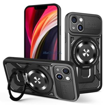 Defender Armor MagSafe-kompatibilis tok iPhone 13 - fekete kép