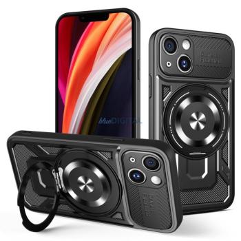 Defender Armor MagSafe-kompatibilis tok iPhone 14 - fekete kép