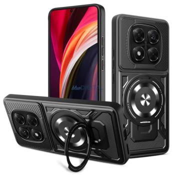 Defender Armor MagSafe-kompatibilis tok Xiaomi Redmi Note 14 Pro 5G - fekete kép