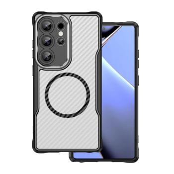 Defender Carbon MagSafe-kompatibilis tok Samsung Galaxy S24 - fekete kép