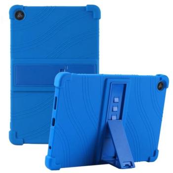 Defender szilikon telefonvédő (ütésállóság, kitámasztó) SÖTÉTKÉK T Tablet 2 5G kép