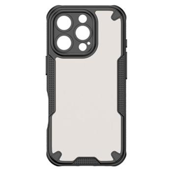 Defender szilikon telefonvédő (ütésállóság, légpárnás sarok, akril hátlap, kameravédő) FEKETE Apple iPhone 15 Pro kép