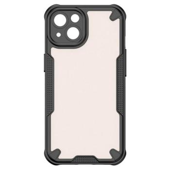 Defender szilikon telefonvédő (ütésállóság, légpárnás sarok, akril hátlap, kameravédő) FEKETE Apple iPhone 15 kép