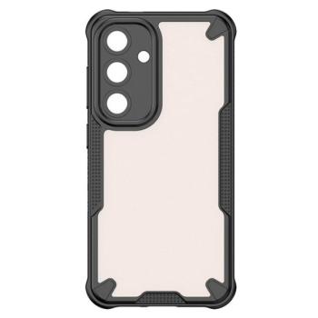 Defender szilikon telefonvédő (ütésállóság, légpárnás sarok, akril hátlap, kameravédő) FEKETE Samsung Galaxy S25 Plus (SM-S936) kép