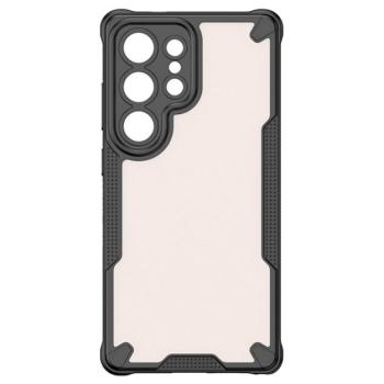 Defender szilikon telefonvédő (ütésállóság, légpárnás sarok, akril hátlap, kameravédő) FEKETE Samsung Galaxy S25 Ultra (SM-S938) kép