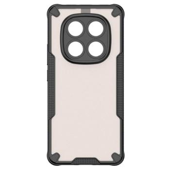 Defender szilikon telefonvédő (ütésállóság, légpárnás sarok, akril hátlap, kameravédő) FEKETE Xiaomi Poco X7, Redmi Note 14 Pro 5G kép
