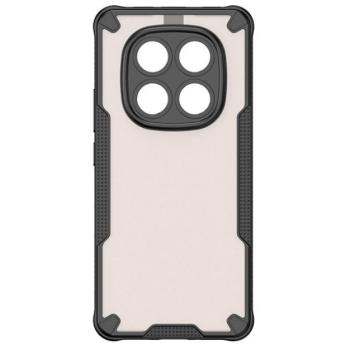 Defender szilikon telefonvédő (ütésállóság, légpárnás sarok, akril hátlap, kameravédő) FEKETE Xiaomi Redmi Note 14 Pro Plus 5G kép