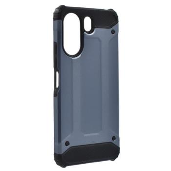 Defender szilikon telefonvédő (ütésállóság, légpárnás sarok, fémhatás) SÖTÉTKÉK Xiaomi Redmi 13C 4G, Poco C65 kép