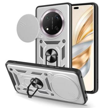 Defender szilikon telefonvédő (ütésállóság, tartógyűrű, kameravédő) EZÜST Honor Magic7 Lite kép