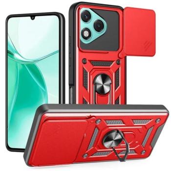 Defender szilikon telefonvédő (ütésállóság, tartógyűrű, kameravédő) PIROS Honor 400 Lite kép