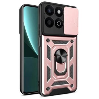 Defender szilikon telefonvédő (ütésállóság, tartógyűrű, kameravédő) ROZÉARANY Honor 200 Smart 5G kép