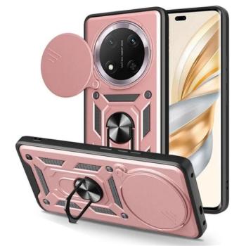 Defender szilikon telefonvédő (ütésállóság, tartógyűrű, kameravédő) ROZÉARANY Honor Magic7 Lite kép