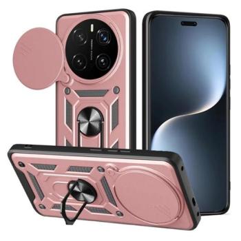 Defender szilikon telefonvédő (ütésállóság, tartógyűrű, kameravédő) ROZÉARANY Honor Magic7 Pro kép