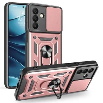 Defender szilikon telefonvédő (ütésállóság, tartógyűrű, kameravédő) ROZÉARANY Samsung Galaxy A26 5G (SM-A266) kép