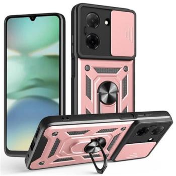 Defender szilikon telefonvédő (ütésállóság, tartógyűrű, kameravédő) ROZÉARANY Xiaomi Redmi A5 4G kép