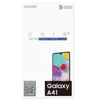 Designed for SAMSUNG képernyővédő üveg (karcálló, 0.33mm, 9H, NEM íves) ÁTLÁTSZÓ Samsung Galaxy A41 (SM-A415F) kép