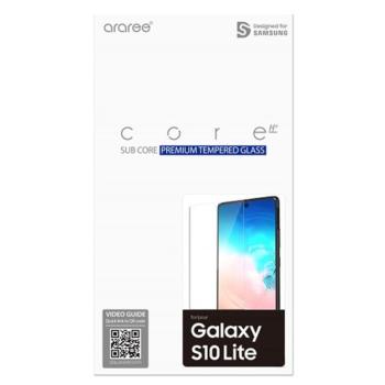 Designed for SAMSUNG képernyővédő üveg (karcálló, 0.33mm, 9H, NEM íves) ÁTLÁTSZÓ Samsung Galaxy S10 Lite (SM-G770F) kép